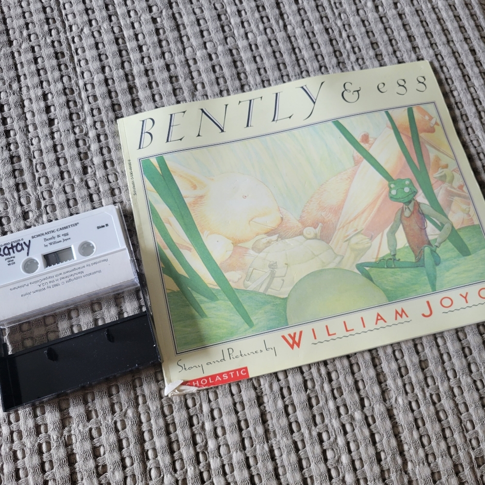 "Bentley & Egg" book by William Joyce with audio cassette